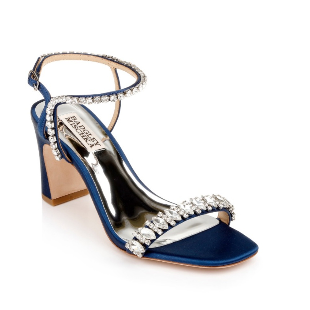 Badgley Mischka Brand Marilee Block Heel
